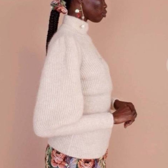 Meadows Neroli Knit Sweater in Cream NWT - Picture 2 of 7